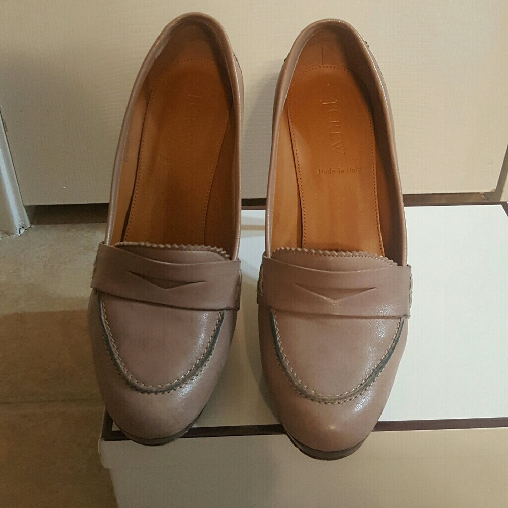 50% off ⚡⚡J. Crew High Heels Made in Italy Size 8